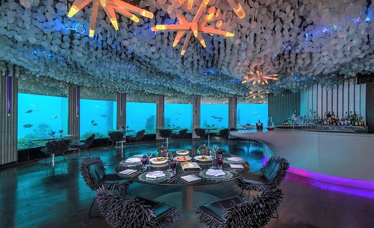 尼亞瑪酒店Niyama Maldives：馬爾地夫唯一海底酒吧